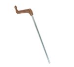 14" casket crank