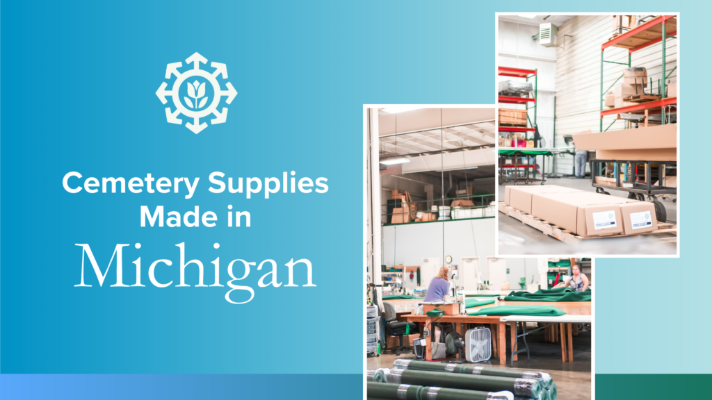 Cemetery Supplies Made in Michigan